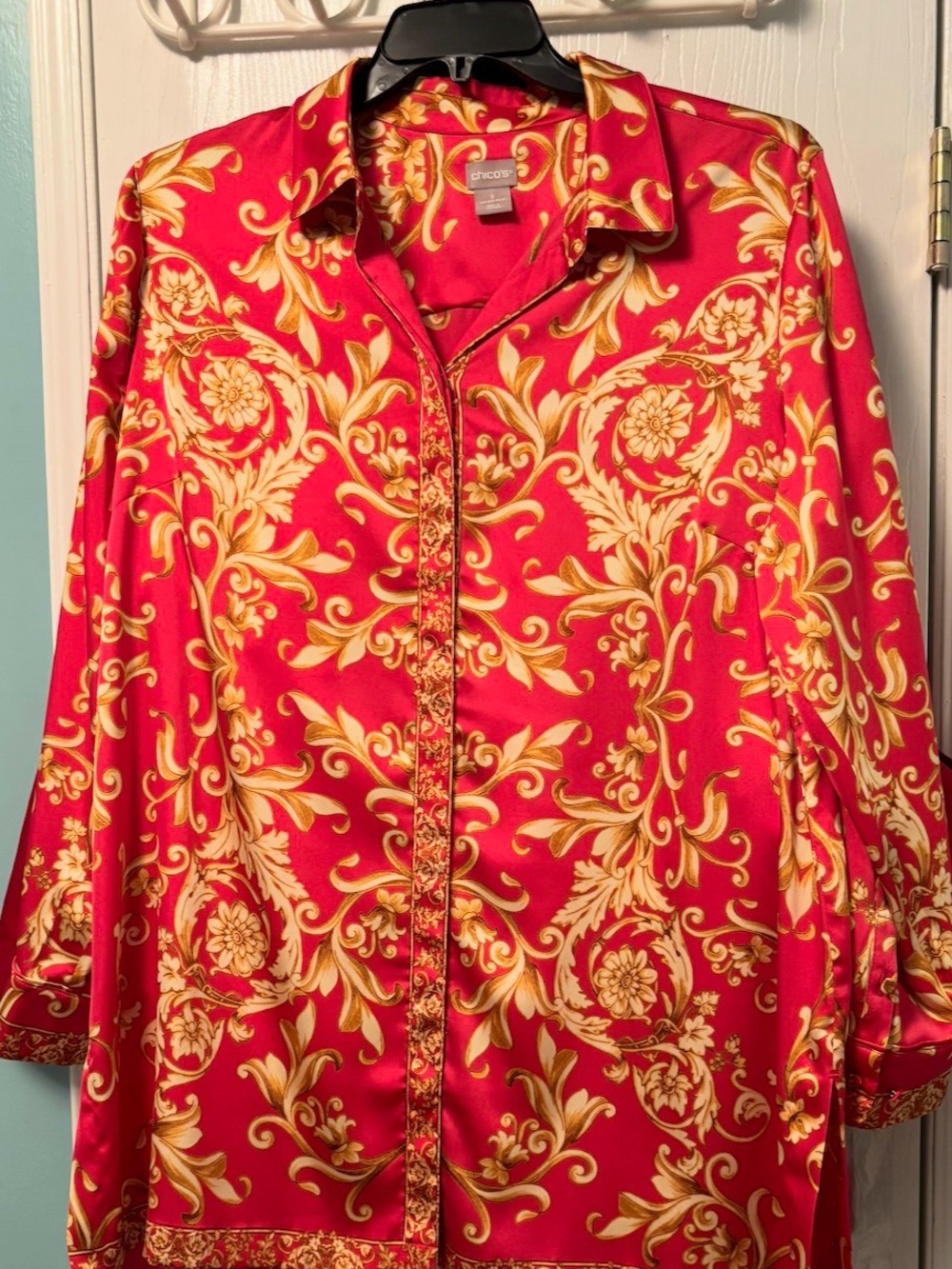 CHICOS BEAUTIFUL TUNIC TOP